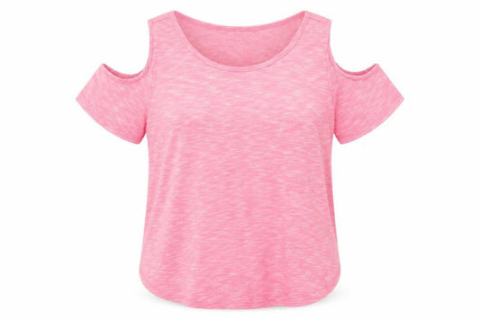 Select Womens Pink   Pullover Jumper Size 10  - cold shoudler
