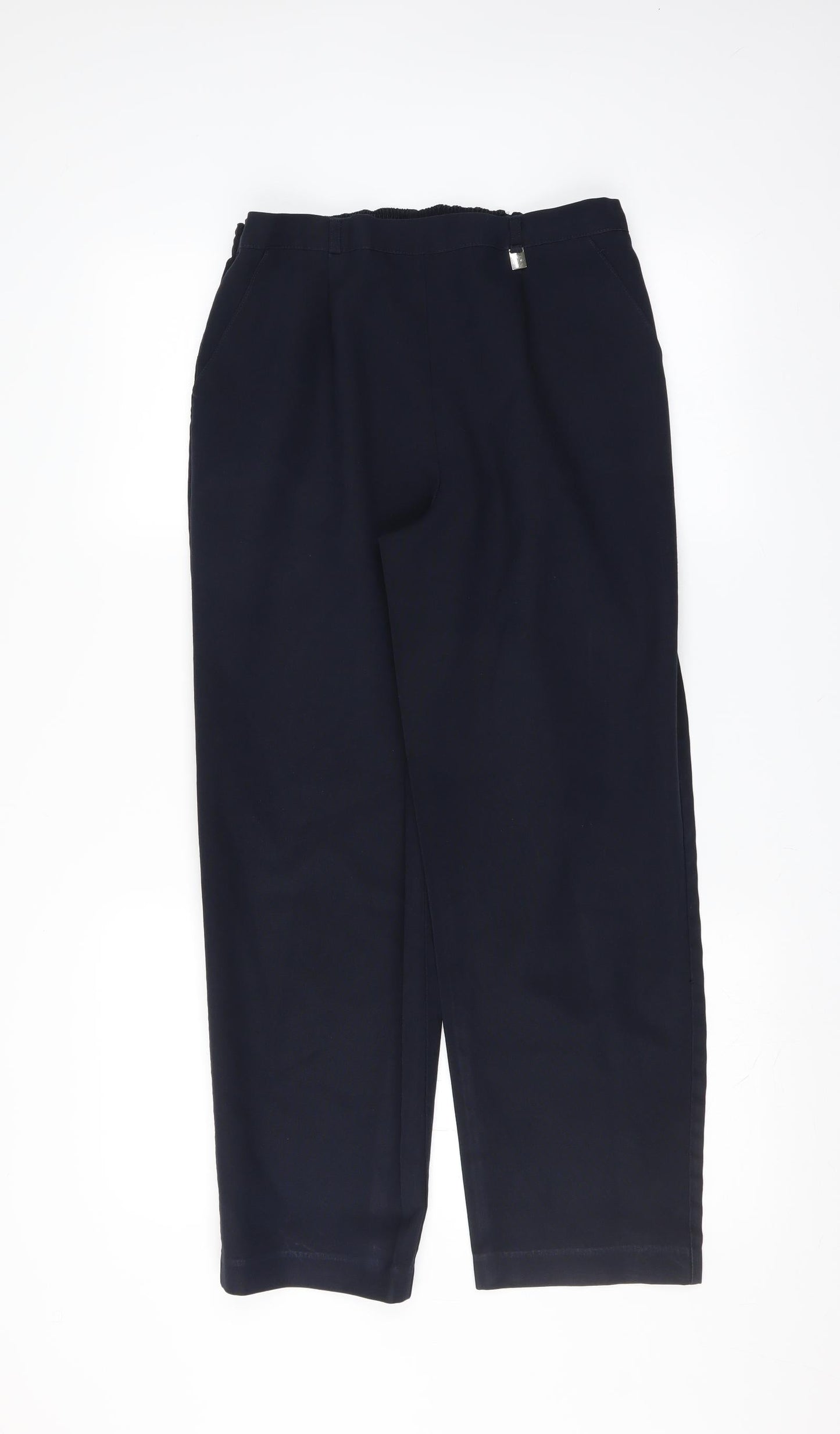 Womens UK Size 16 Classics Regular Fit  Blue Trousers