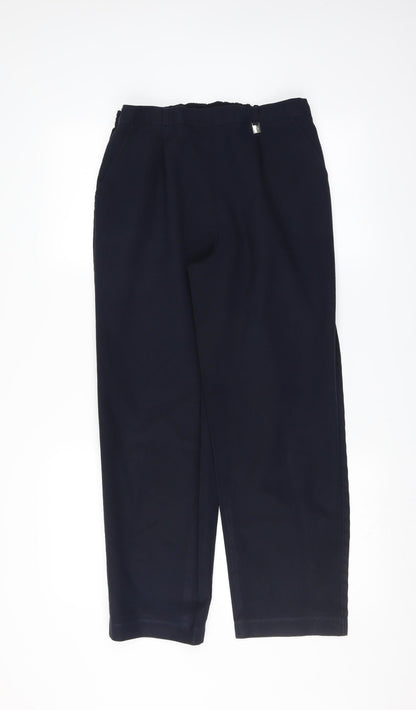 Womens UK Size 16 Classics Regular Fit  Blue Trousers