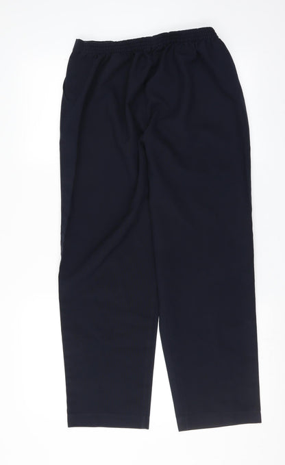 Womens UK Size 16 Classics Regular Fit  Blue Trousers
