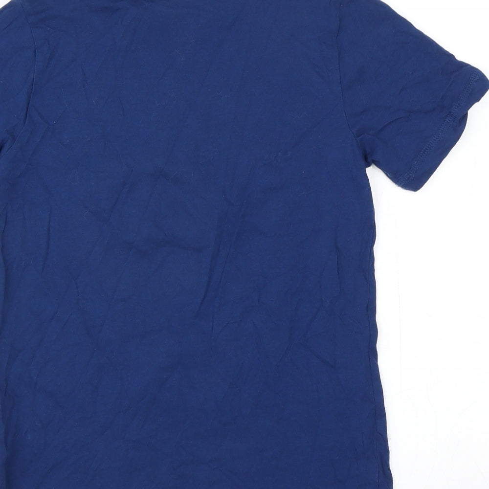 F&F Boys Blue   Basic T-Shirt Size 6-7 Years  - paradise