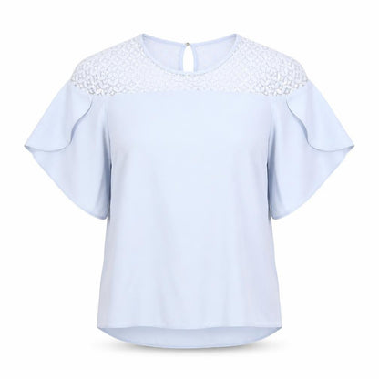 Womens UK Size 12 F&F Blue Basic Blouse