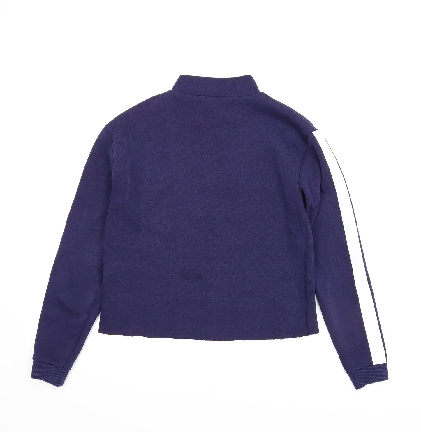 Matalan Girls Blue   Pullover Jumper Size 14 Years  - Cropped