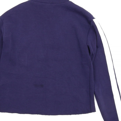 Matalan Girls Blue   Pullover Jumper Size 14 Years  - Cropped