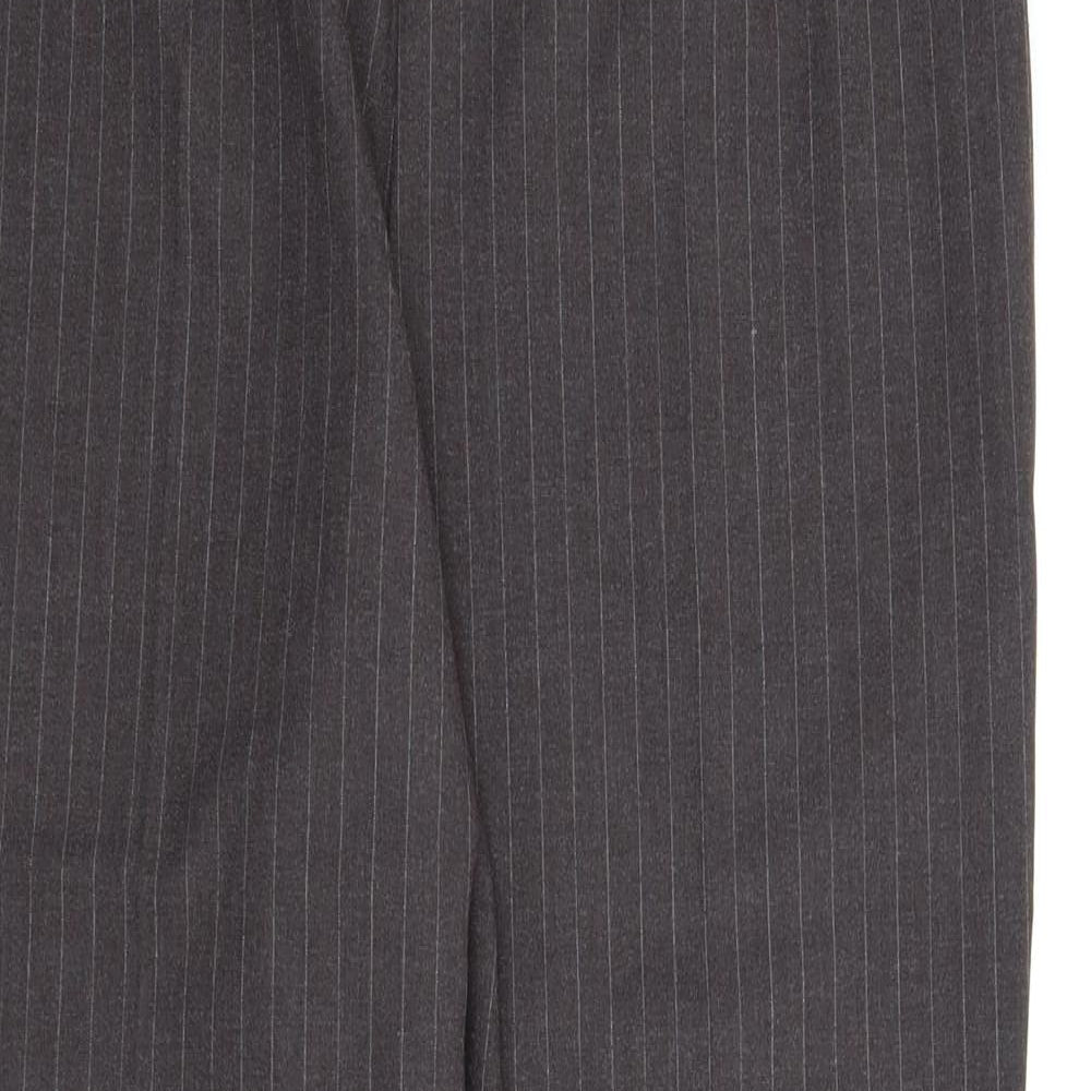 Womens UK Size 16 M&S Regular Fit Pedal Pusher Brown Trousers