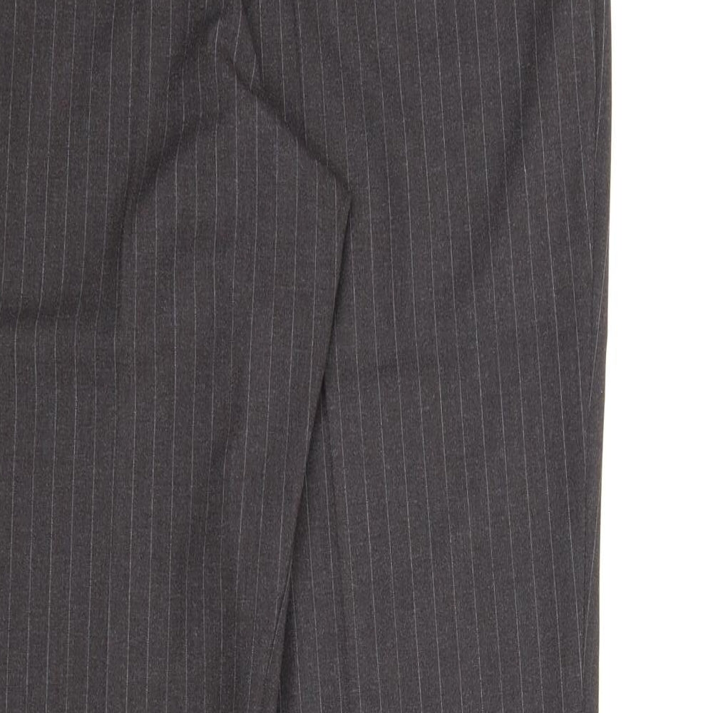 Womens UK Size 16 M&S Regular Fit Pedal Pusher Brown Trousers