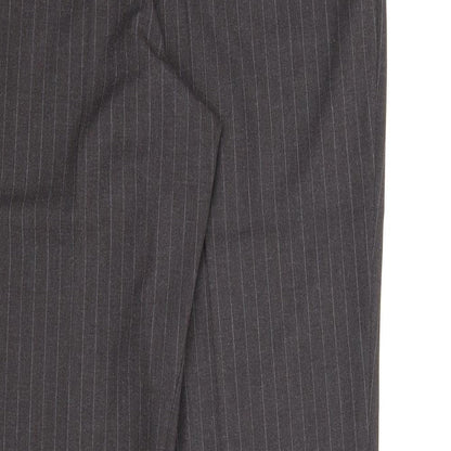 Womens UK Size 16 M&S Regular Fit Pedal Pusher Brown Trousers