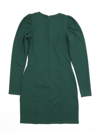 H&M Womens Green   Sheath  Size S