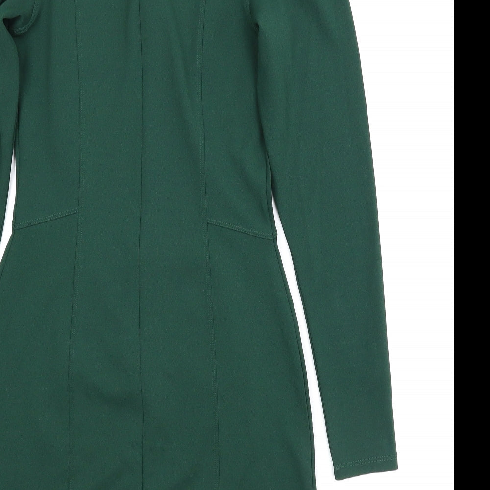 H&M Womens Green   Sheath  Size S