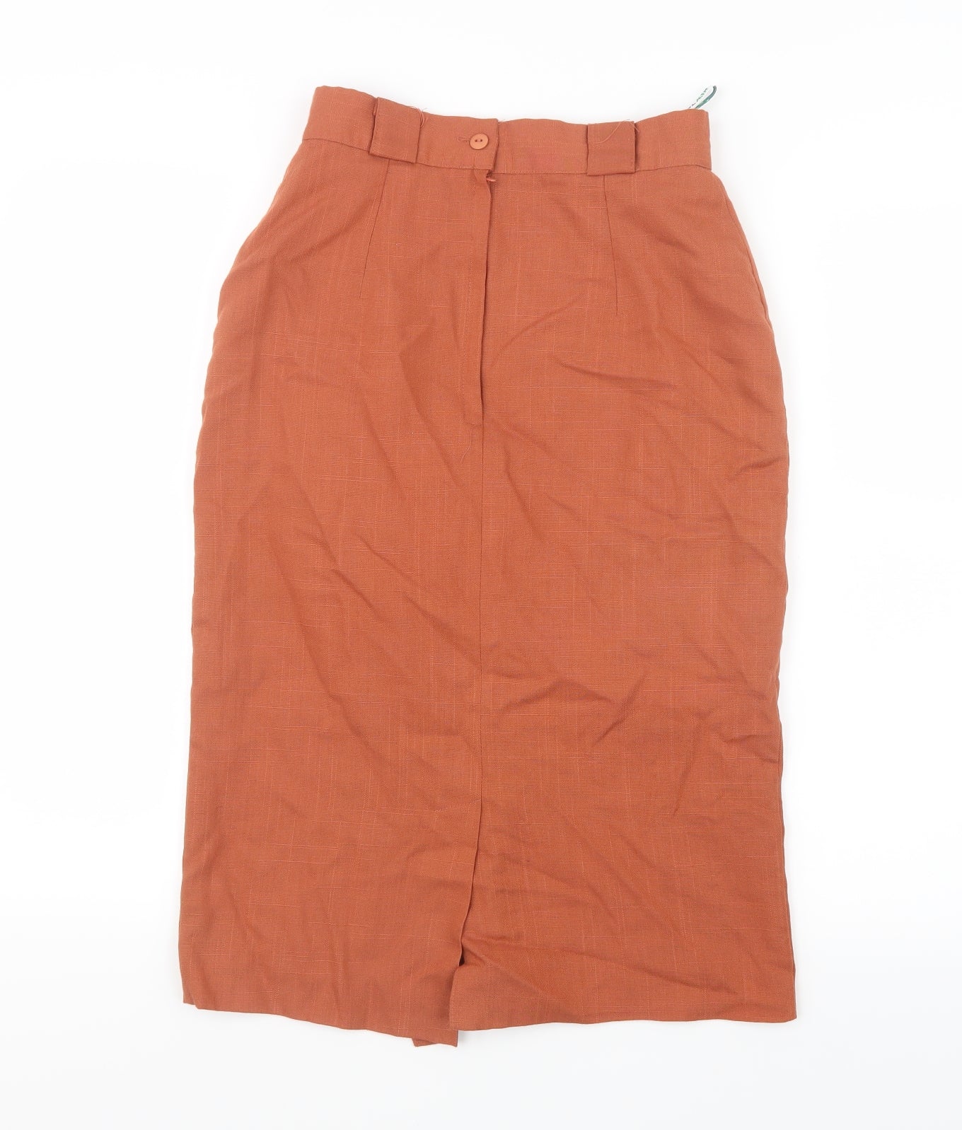 New Fast Womens Orange   Straight & Pencil Skirt Size 10