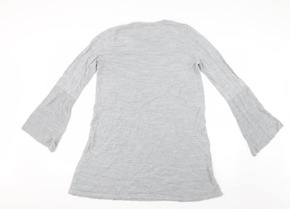 ASOS Womens Grey  Knit Jumper Dress  Size 8