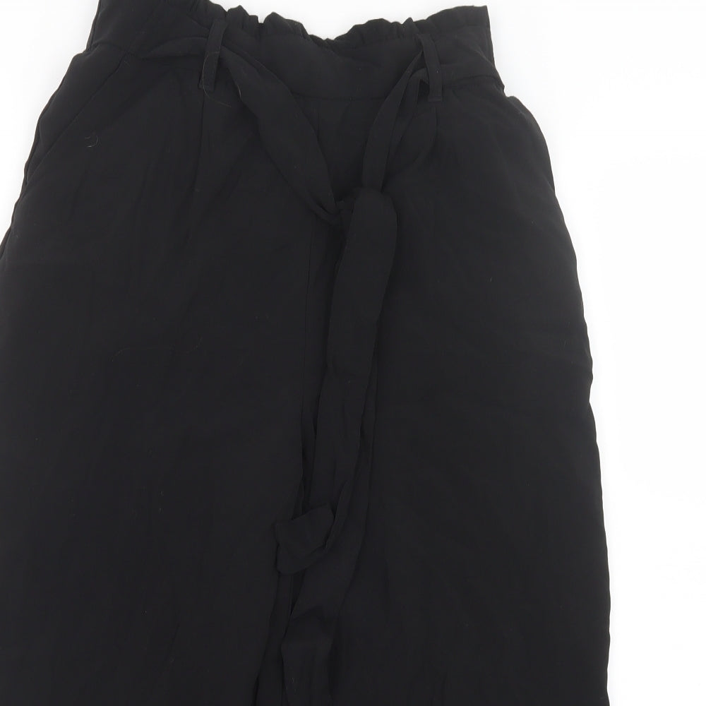New Look Womens Black   Cropped Trousers Size 10
