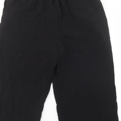 New Look Womens Black   Cropped Trousers Size 10