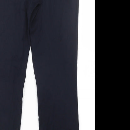 Womens UK Size 10 Marks and Spencer Regular Fit  Blue Trousers