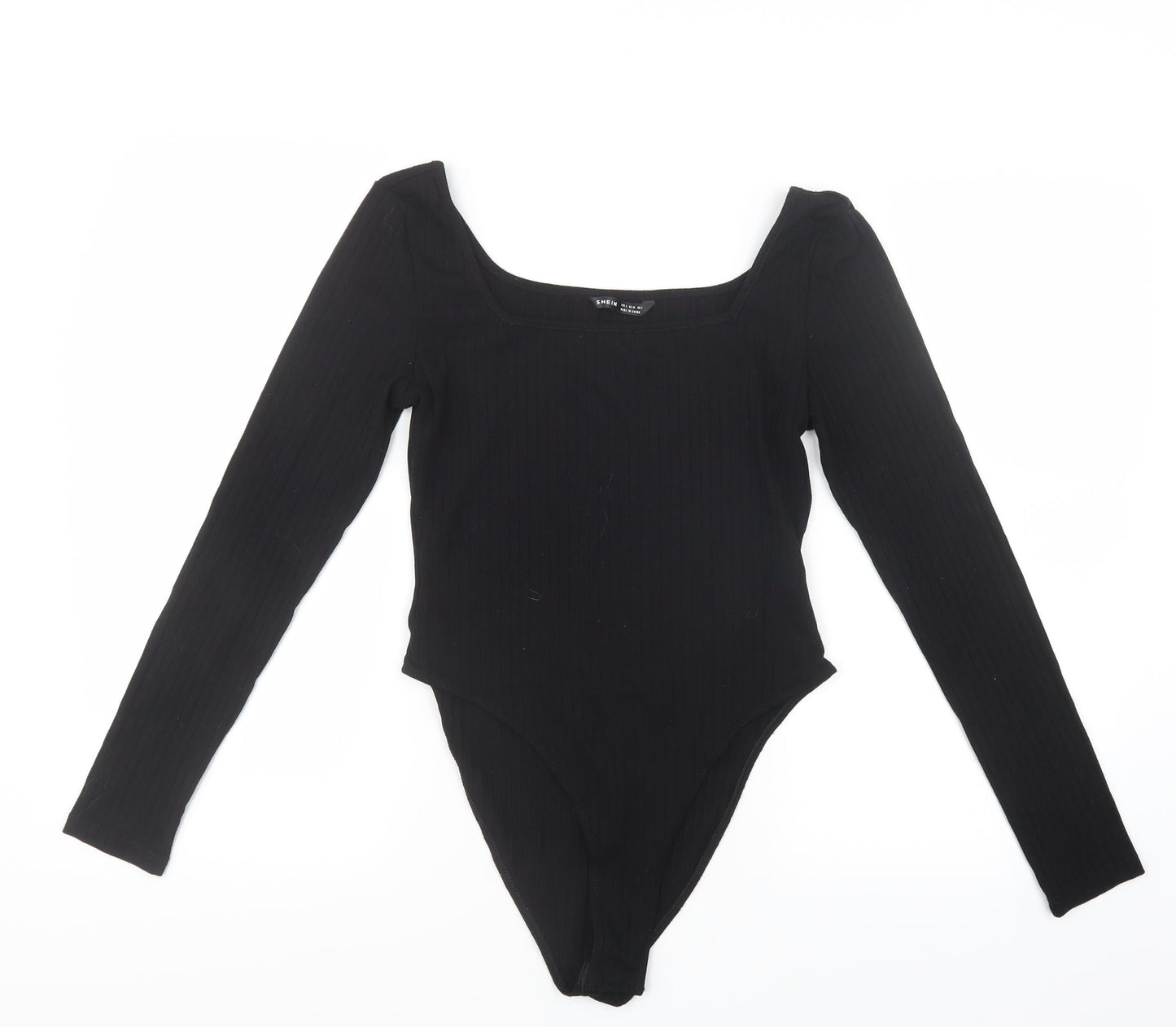 SheIn Womens Black   Bodysuit One-Piece Size S