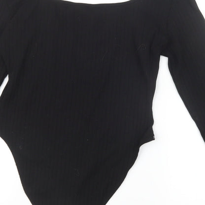 SheIn Womens Black   Bodysuit One-Piece Size S