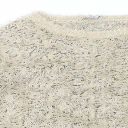 Carmen Womens Gold  Knit Pullover Jumper Size XL