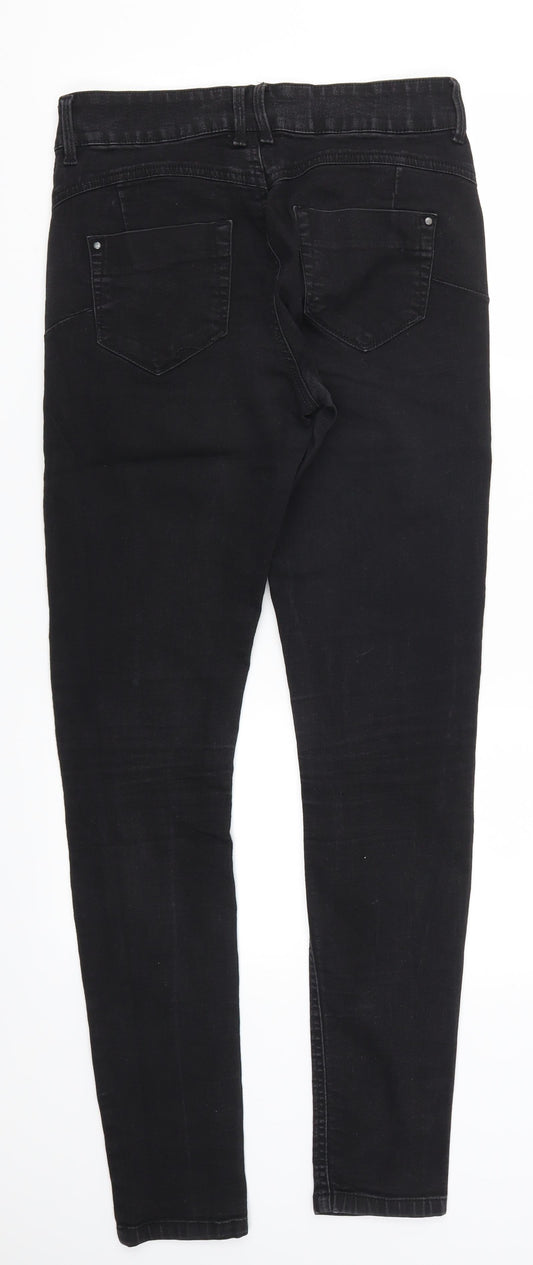 Denim Co Womens Black  Denim Skinny Jeans Size 10 L30 in