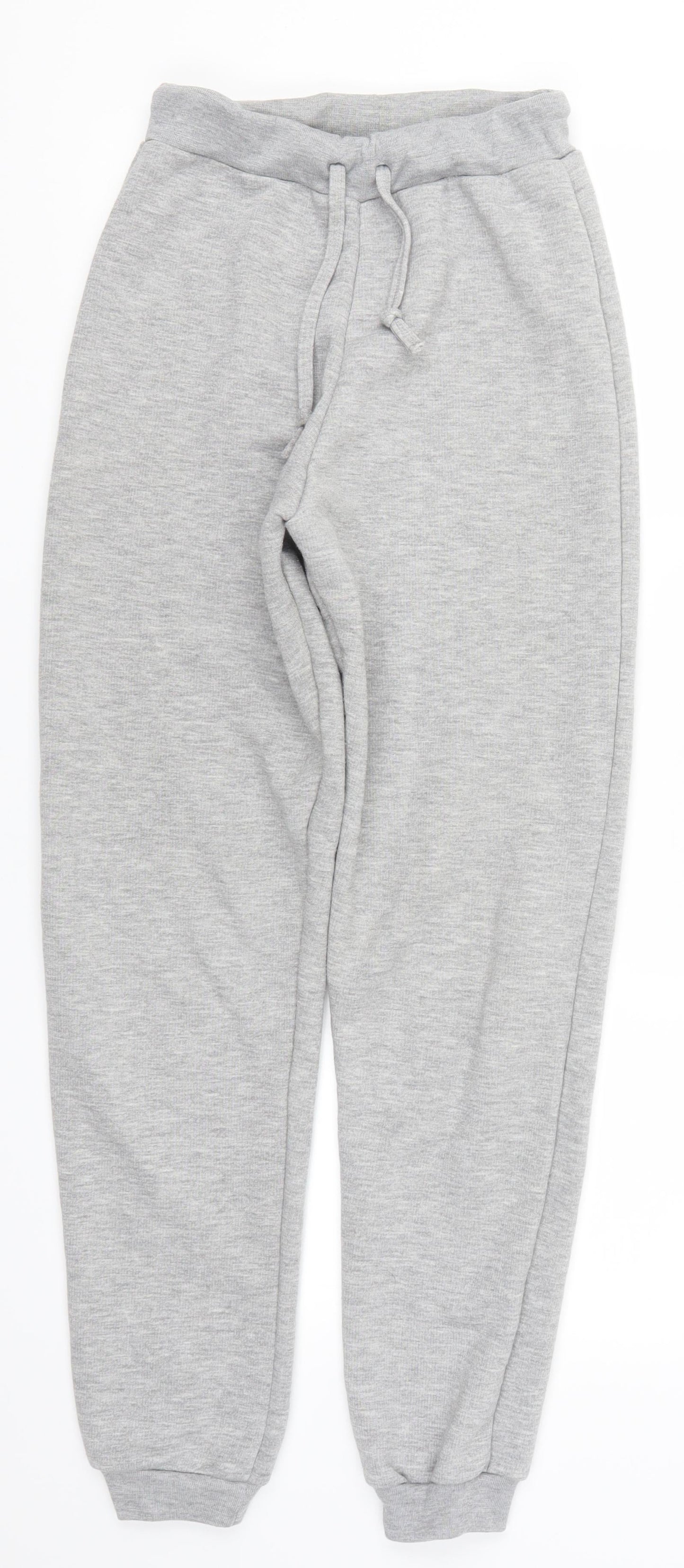 Pretty Little Thing Womens Grey   Sweatpants Trousers Size 4 L28 in