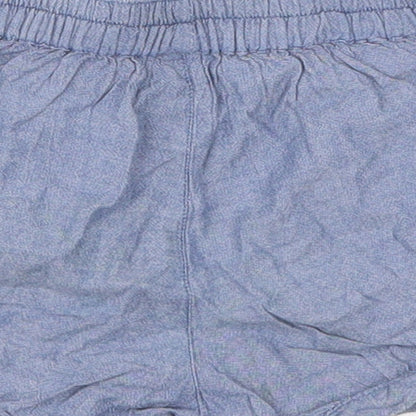 TU Girls Blue  Denim Cropped Trousers Size 12-18 Months