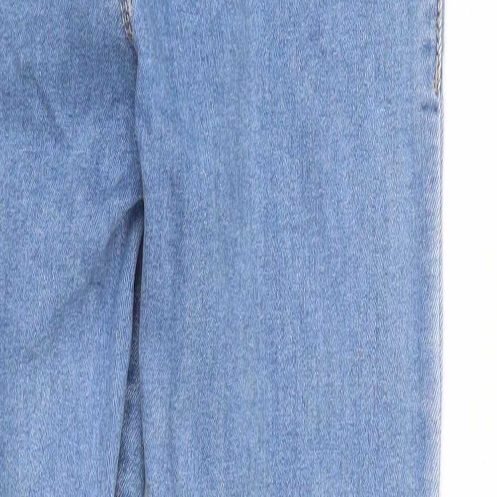 Pretty Little Thing Womens Blue  Denim Skinny Jeans Size 6 L27 in