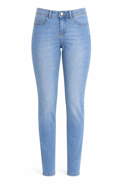 Womens UK Size 6 Denim Co Regular Fit Skinny Blue Jeans