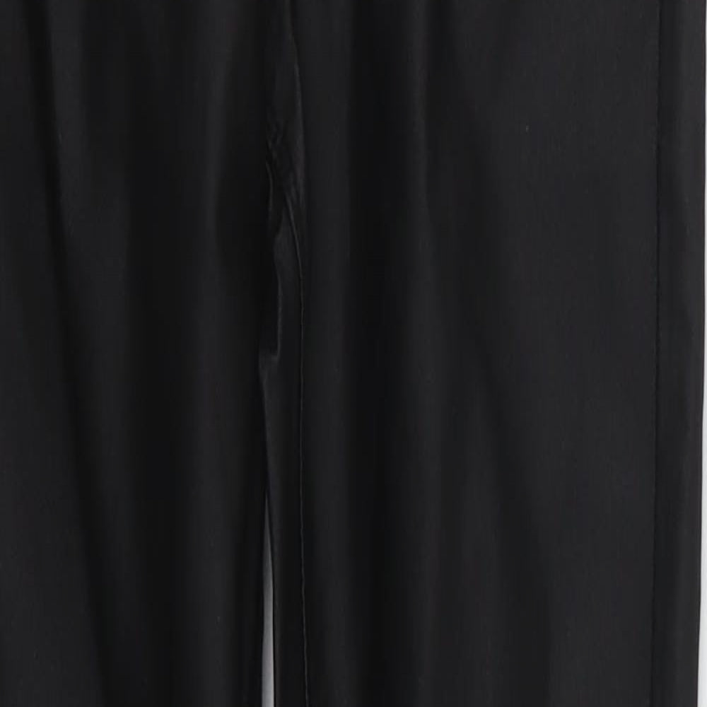 Missguidd Womens Black   Trousers  Size 8 L28 in