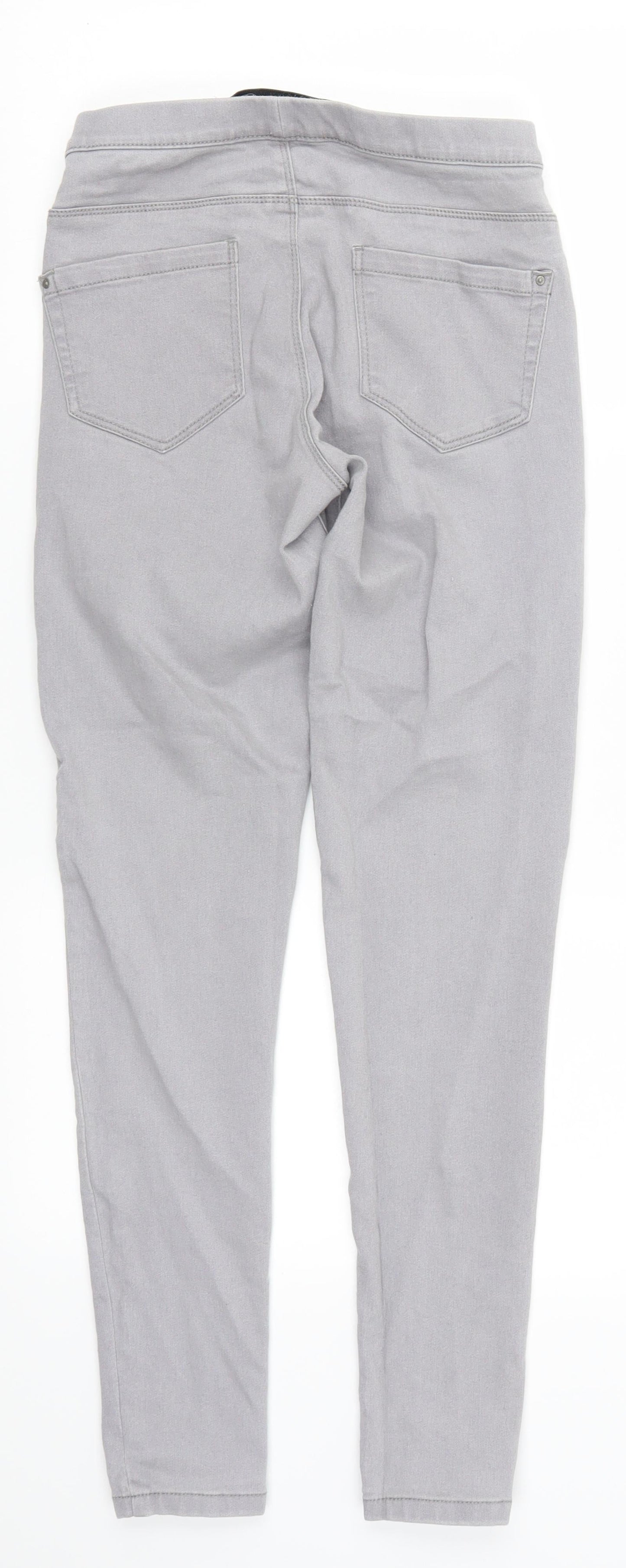 Denim Co Womens Grey  Denim Jegging Jeans Size 6 L28 in