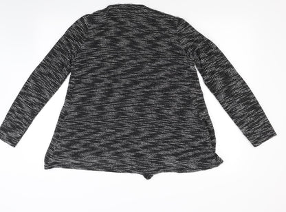 New Look Womens Grey  Knit Cardigan Jumper Size M