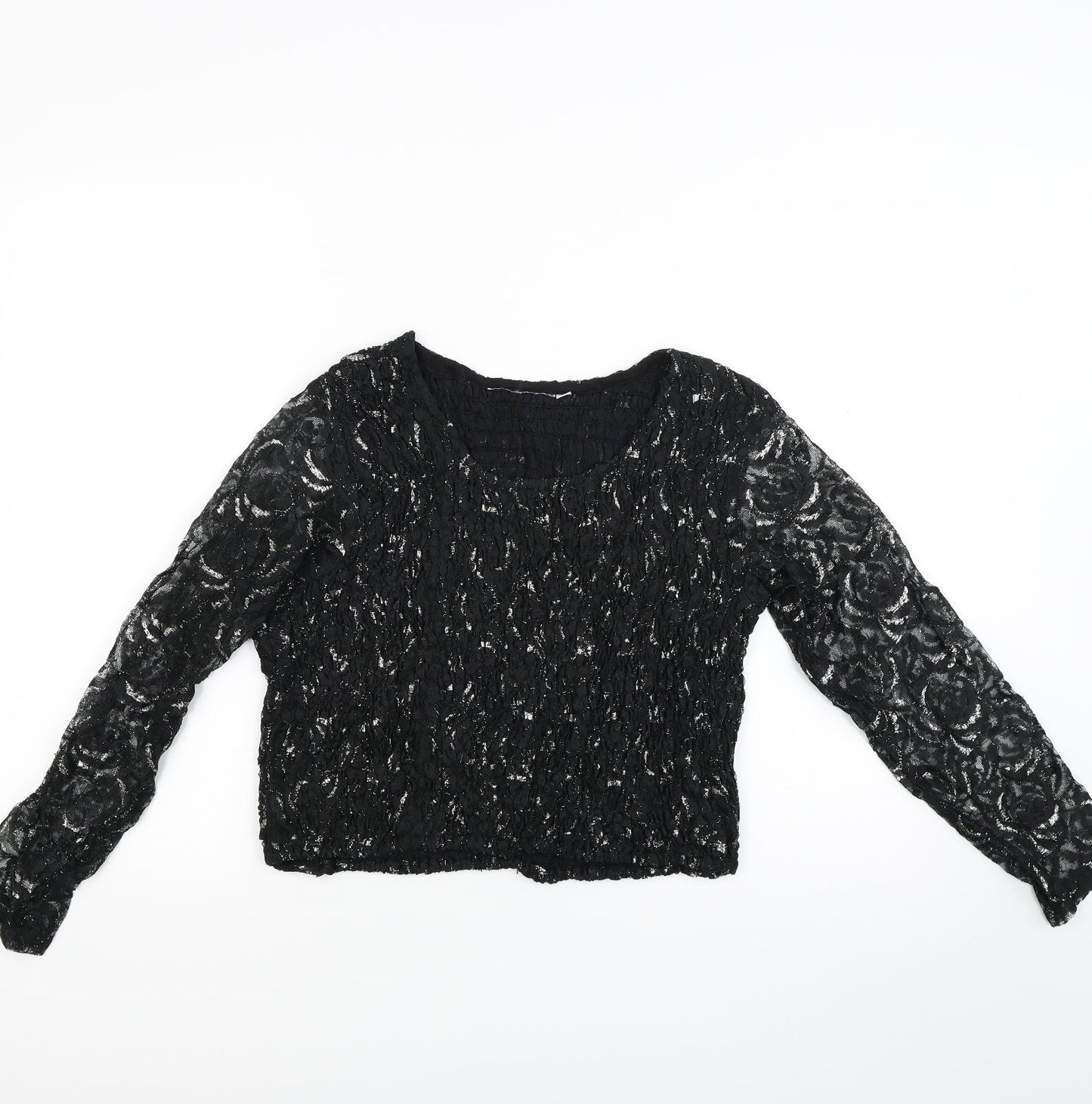 Preworn Womens Black   Pullover Jumper Size M