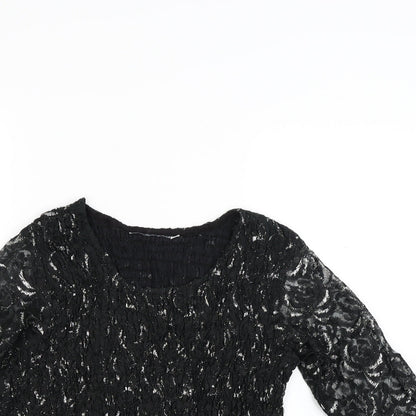 Preworn Womens Black   Pullover Jumper Size M