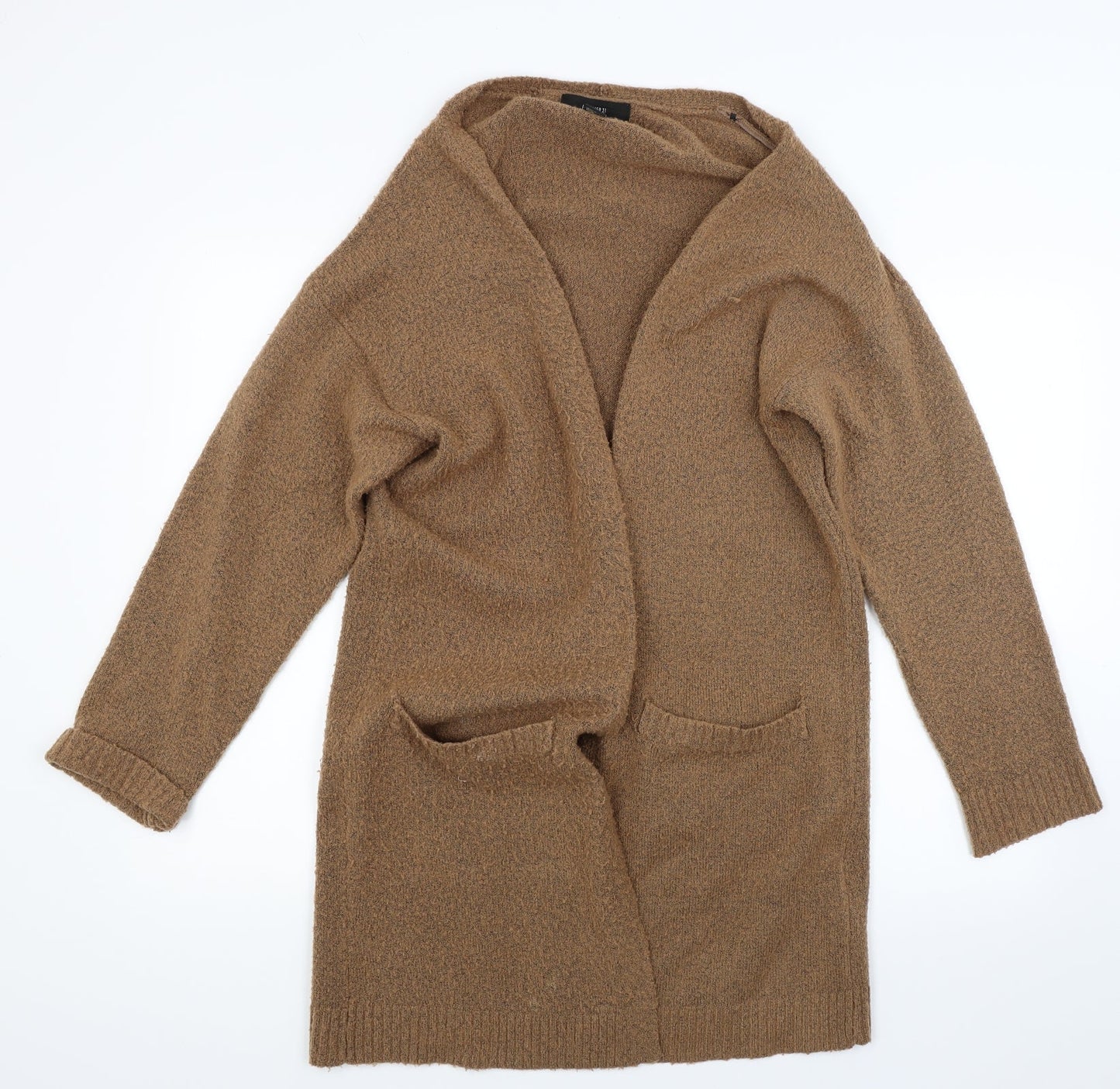 Forever21 Womens Brown  Knit Cardigan Jumper Size M