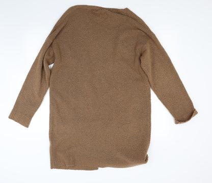 Forever21 Womens Brown  Knit Cardigan Jumper Size M