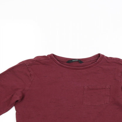George Boys Red   Basic Polo Size 8-9 Years