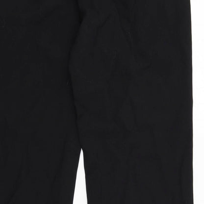 F&F Womens Black   Trousers  Size 12 L28 in