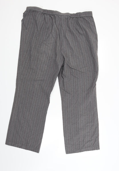 Womens UK Size 18 Marks and Spencer Regular Fit  Grey Trousers