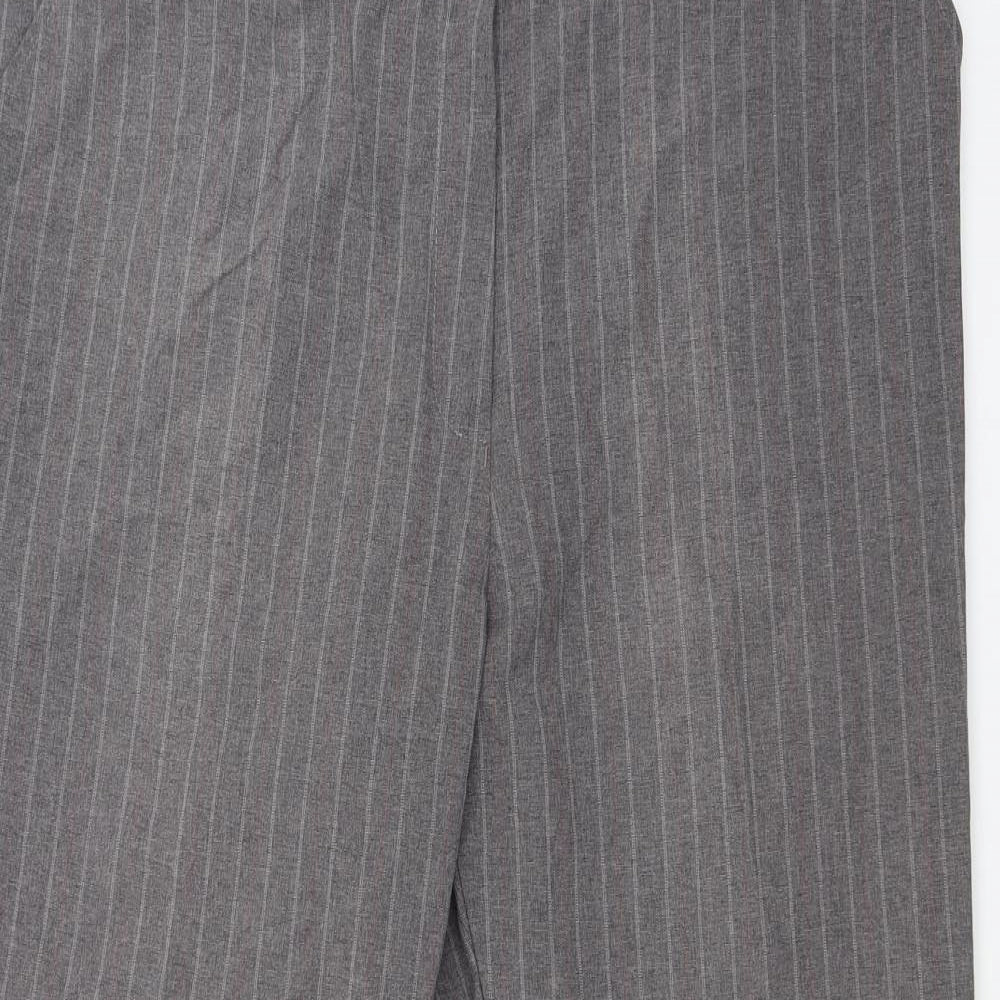 Womens UK Size 18 Marks and Spencer Regular Fit  Grey Trousers