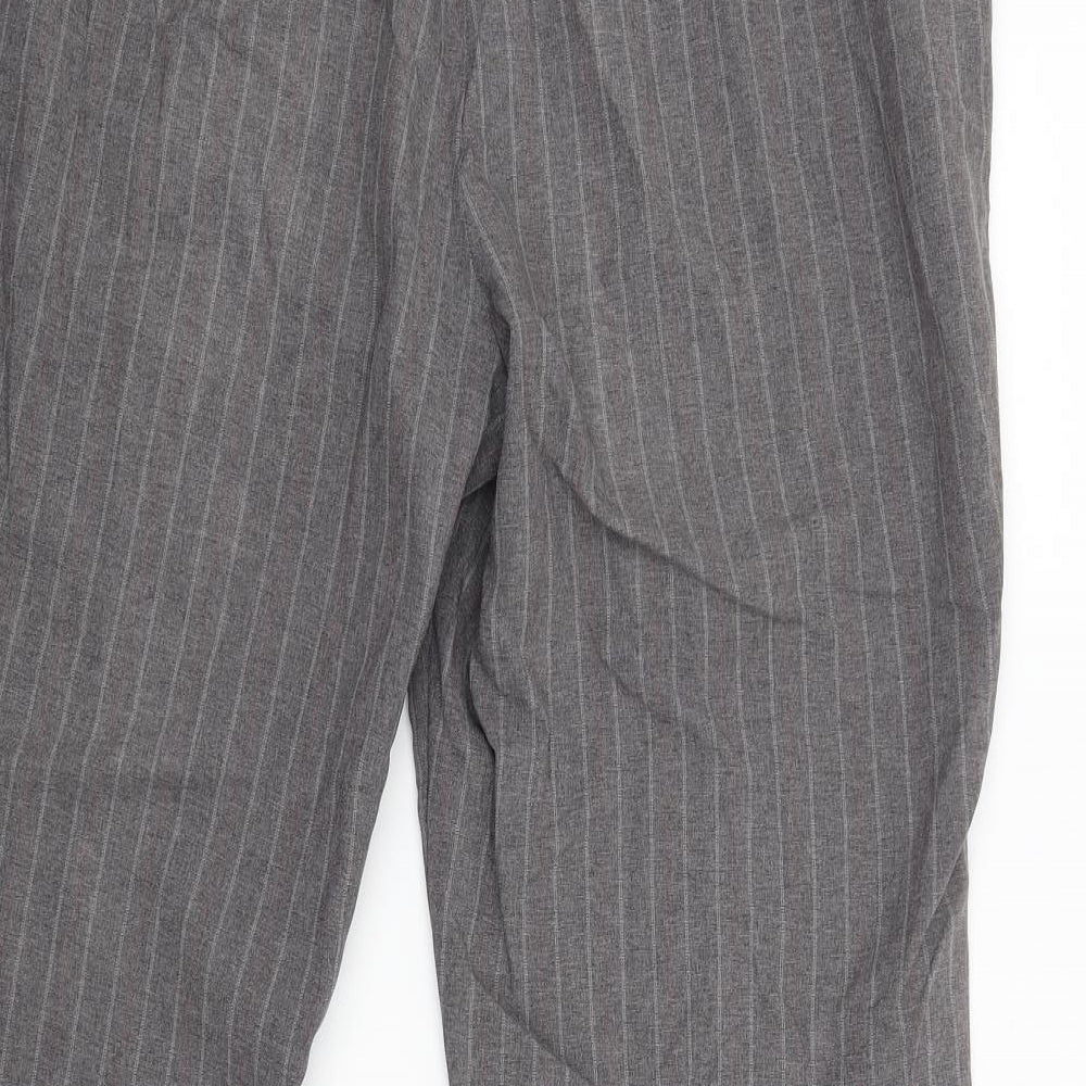Womens UK Size 18 Marks and Spencer Regular Fit  Grey Trousers