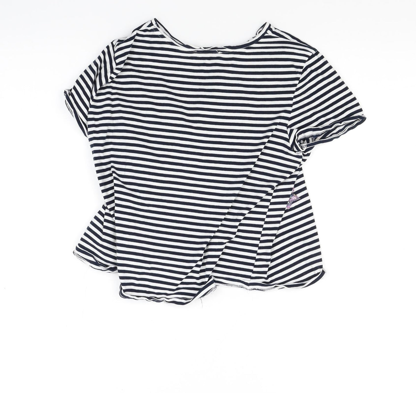 Womens UK Size S Zara White Basic T-Shirt