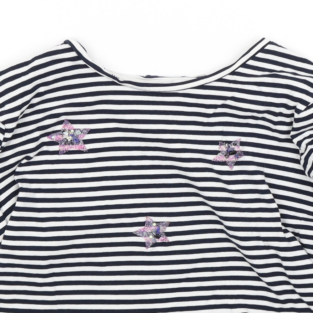 Womens UK Size S Zara White Basic T-Shirt