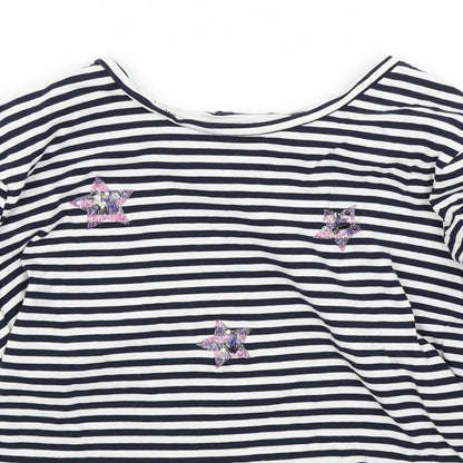Womens UK Size S Zara White Basic T-Shirt