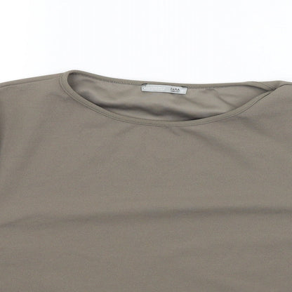 Zara Womens Green   Basic Blouse Size M