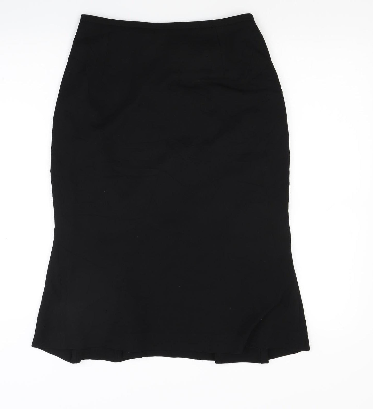 MNG Womens Black   A-Line Skirt Size 12