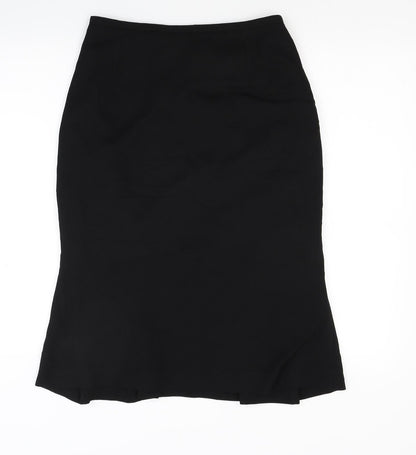 MNG Womens Black   A-Line Skirt Size 12