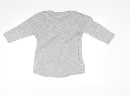 Papaya Womens Grey  Knit Pullover Jumper Size 10  - Ciao Bella