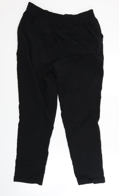 Womens UK Size 12 NEXT Regular Fit  Black Trousers