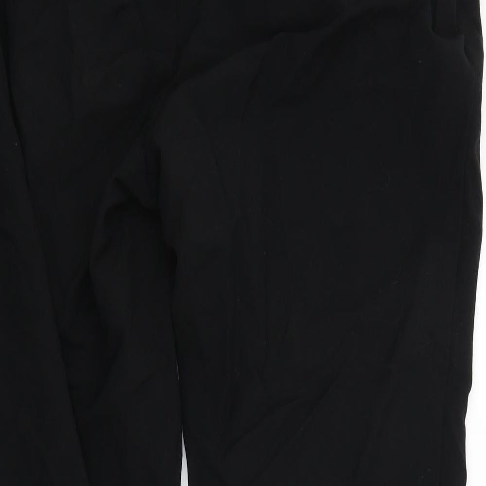 Womens UK Size 12 NEXT Regular Fit  Black Trousers