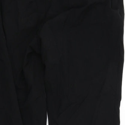 Womens UK Size 12 NEXT Regular Fit  Black Trousers