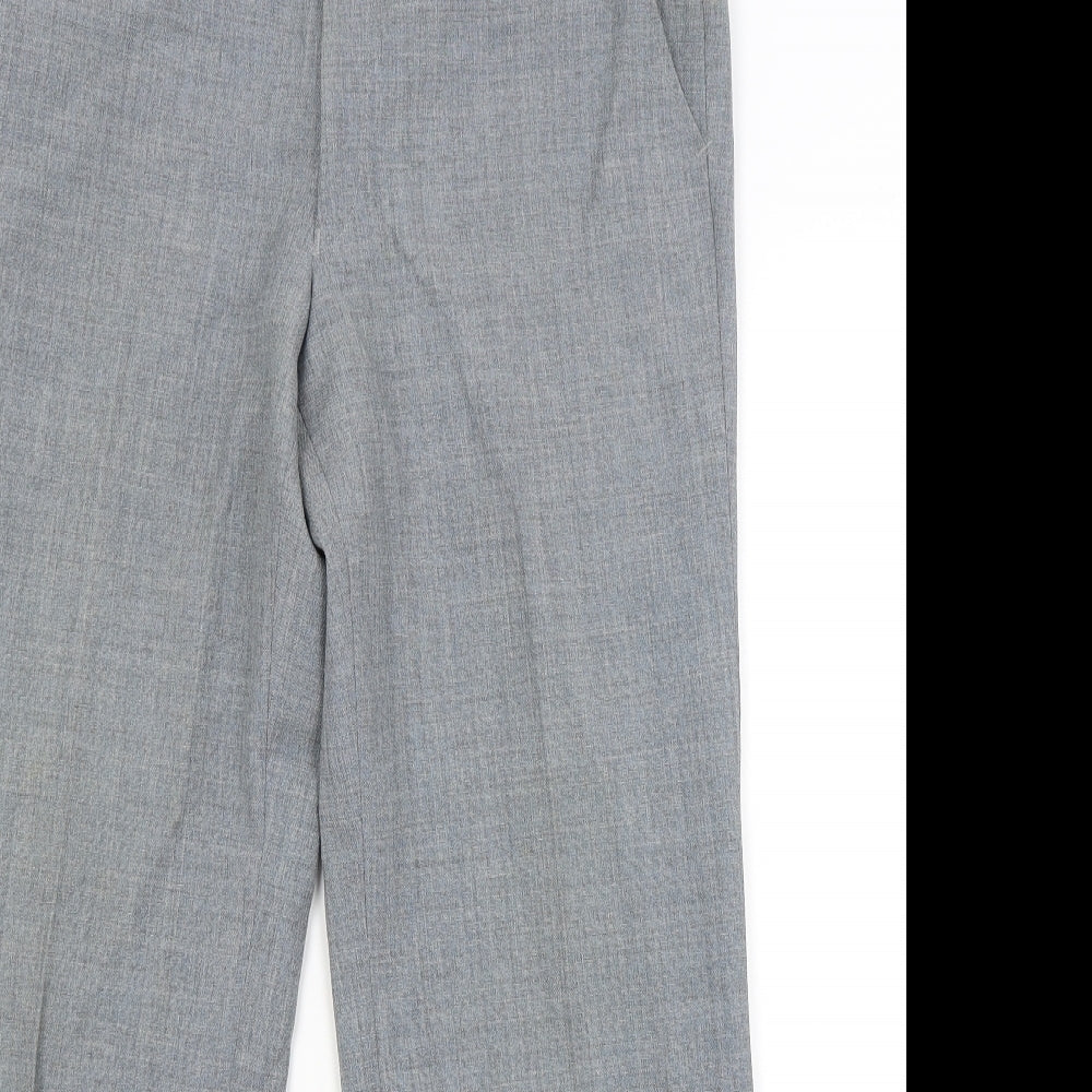 Womens UK Size 32 Marks and Spencer Regular Fit  Grey Trousers