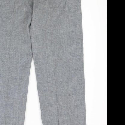 Womens UK Size 32 Marks and Spencer Regular Fit  Grey Trousers